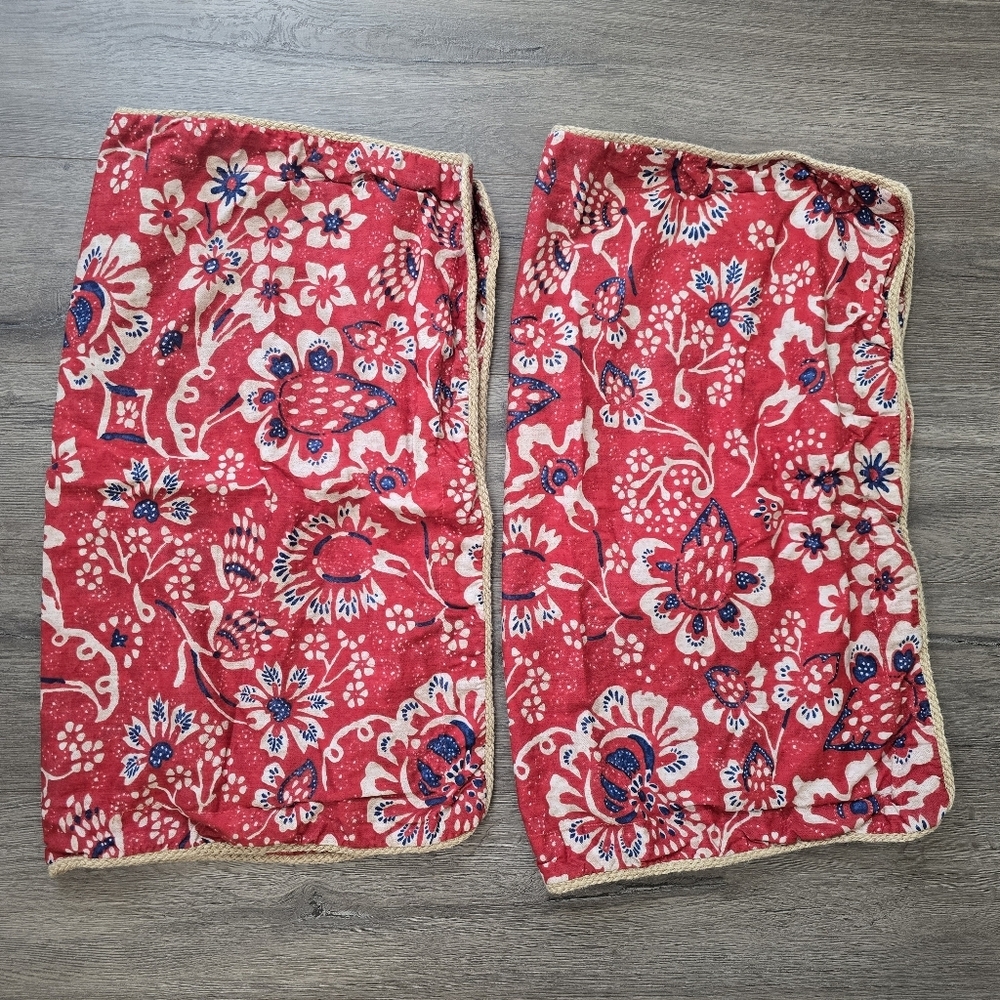 Lauren Ralph Lauren Standard Pillow Sham Set Of 2 Floral Cottage Cabin Farmhouse